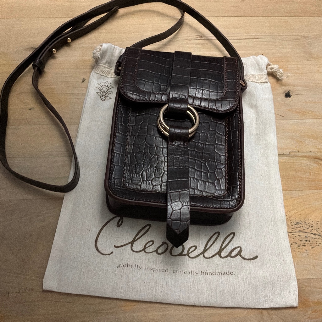 Cleobella Crossbody Leather Bag Nwot